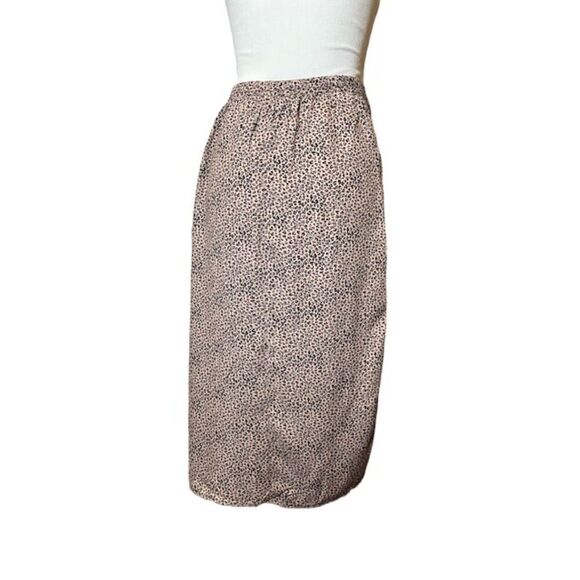 NWOT Urban Romantics Wrap Skirt Leopard print Rayon Tie Side Size Small - Picture 4 of 10